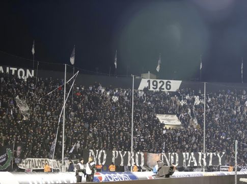 Stop στους οπαδούς του ΠΑΟΚ για Λάρισα