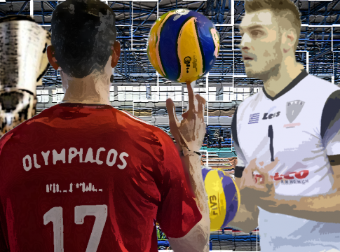 LIVE: ΠΑΟΚ – Ολυμπιακός 3-1 (22-25, 25-15, 25-23, 28-26)