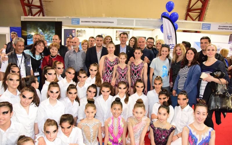 Η ελληνική Γυμναστική έλαμψε στα εγκαίνια της «Sportexpo 2019»