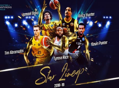 Στην καλύτερη πεντάδα του φετινού BCL ο Χάντερ! (pics)