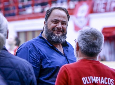 Τα συγχαρητήρια του Β. Μαρινάκη στη γυναικεία ομάδα βόλεϊ του Ολυμπιακού (pic)