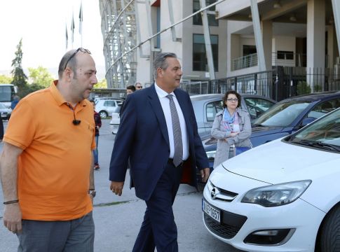 Επίσκεψη του Καμμένου στην Τούμπα