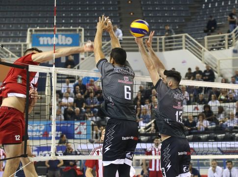 LIVE: ΠΑΟΚ – Ολυμπιακός 1-3 (25-23 – 21-25, 17-25, 15-25)