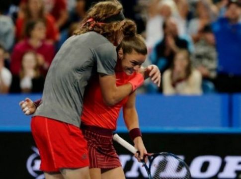 Τσιτσιπάς: «Συγχαρητήρια στη Μαρία, να κερδίσω και εγώ να το ονομάσουμε… σύνθετο»