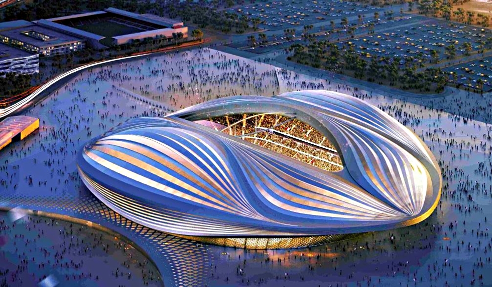 Al-Wakrah Stadium: Το Κατάρ υπόσχεται ένα άκρως εντυπωσιακό Μουντιάλ (vid)