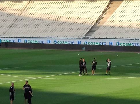 Η πρώτη βόλτα των παικτών του ΠΑΟΚ στο ΟΑΚΑ (pics)