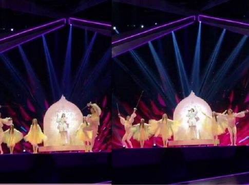 Eurovision 2019: Θα εκπλαγείτε με την εμφάνιση της Ντούσκα – Έκανε την πρώτη πρόβα της (Vid)