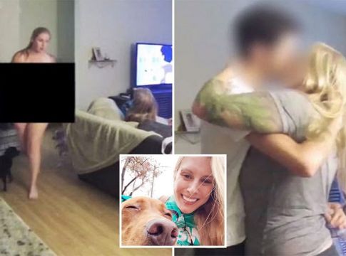 Dogsitter βιντεοσκοπήθηκε γυμνή στο σπίτι ενός πελάτη