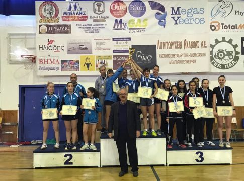 Ο Φάρος στους παίδες και οι Σάρισες στις κορασίδες τους πανελλήνιους τίτλους