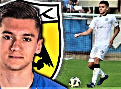 Σαμπανάτζοβιτς: «Ως ποδοσφαιριστής θα αναπτυχθώ πολύ στην ΑΕΚ»