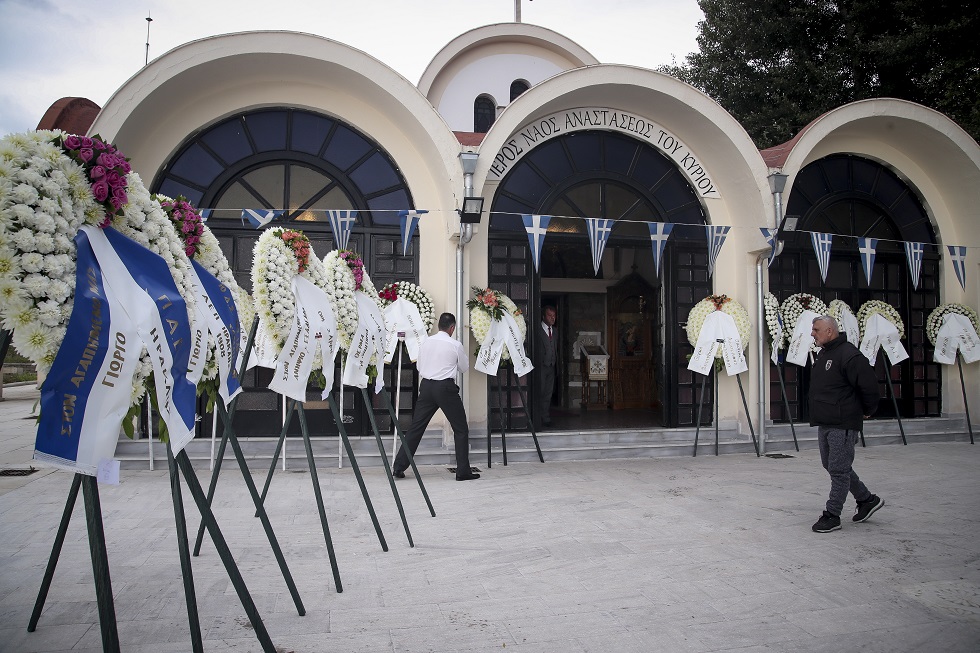 Το ύστατο χαίρε στον Γιώργο Ξενίδη