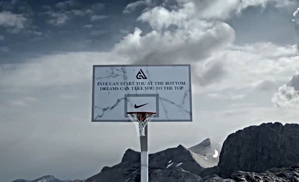 Όλυμπος και Αντετοκούνμπο συνδυάζονται στο νέο βίντεο της Nike (vid)