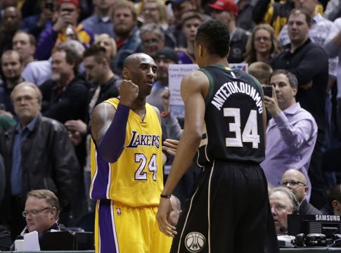 Κόμπε Μπράιαντ: «Γιάννη, πάρε τώρα το πρωτάθλημα» (pic)