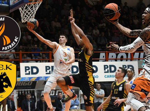 Προμηθέας Πατρών – ΑΕΚ 74-65