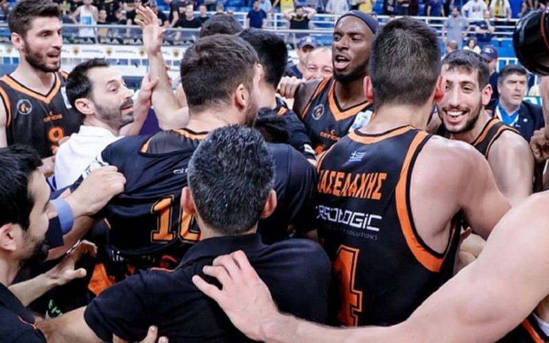 Ο Προμηθέας έγινε μόλις η έκτη ομάδα που συμμετέχει σε τελικούς Basket League