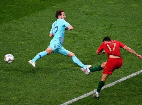 Το γκολ του Γκέδες για το 1-0 της Πορτογαλίας (vid)
