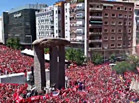 «Never walk alone»: Madrid edition (vid)