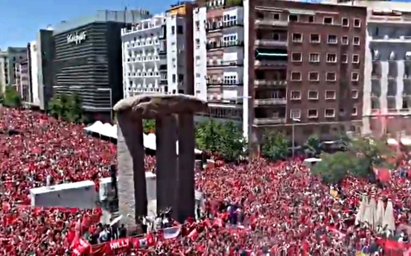 «Never walk alone»: Madrid edition (vid)