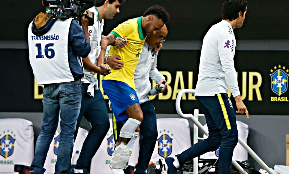 Τεράστια απώλεια! Ο Νεϊμάρ τραυματίστηκε και χάνει το Copa America (vid)
