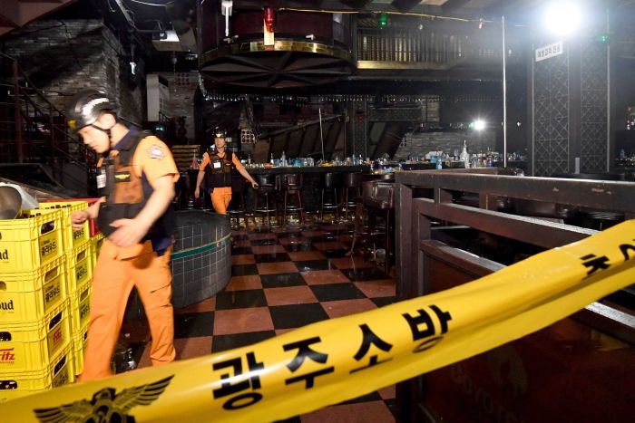 Νότια Κορέα: Δύο νεκροί και 10 τραυματίες από κατάρρευση οροφής νυχτερινού κέντρου (vid)
