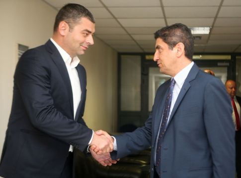 Η συνάντηση Αυγενάκη – UEFA και το μπλοκαρισμένο κονδύλι για το Παγκρήτιο (pics)