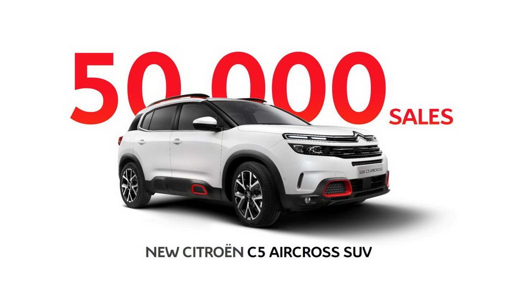 Το νέο Citroen C5 Aircross SUV «έπιασε» τις 50.000 πωλήσεις