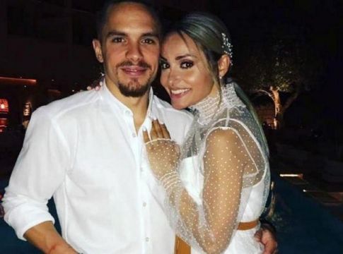 Πετρούνιας – Μιλλούση: Οι πρώτες εικόνες από τον γάμο τους (pics)