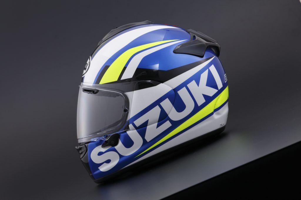Το νέο κράνος της συνεργασίας Suzuki-Arai