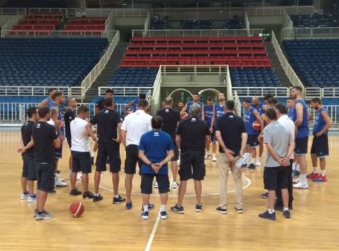 Με Αντετοκούνbros, Πρίντεζη και Σλούκα η προπόνηση της Εθνικής (vid)