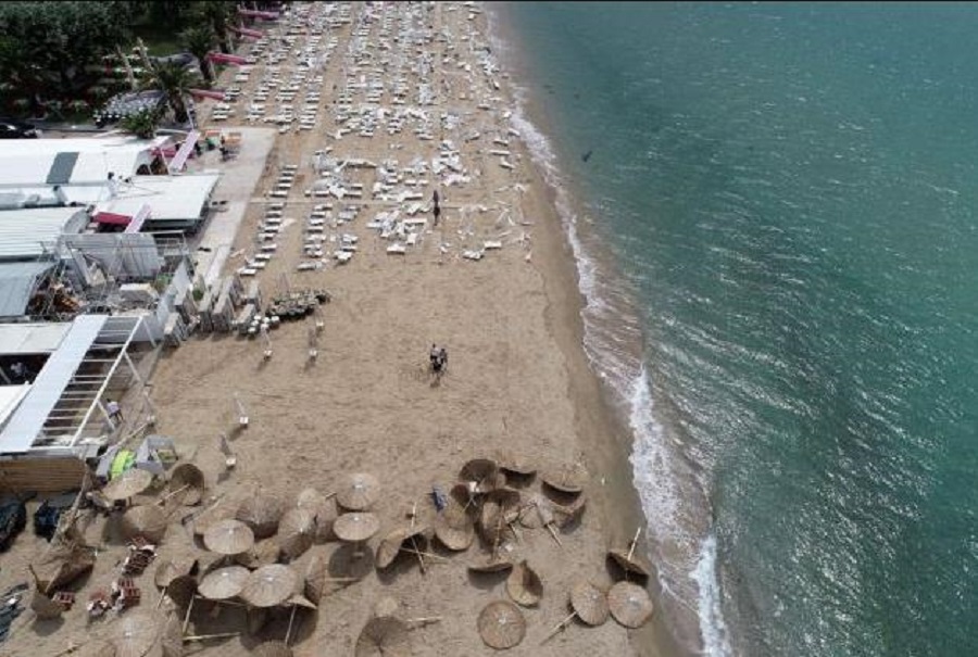 Εικόνες- σοκ από drone πάνω από τη Χαλκιδική