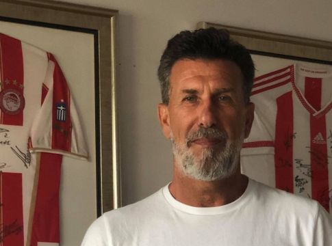 Ο Γιώργος Φαμέλης στην ερυθρόλευκη οικογένεια