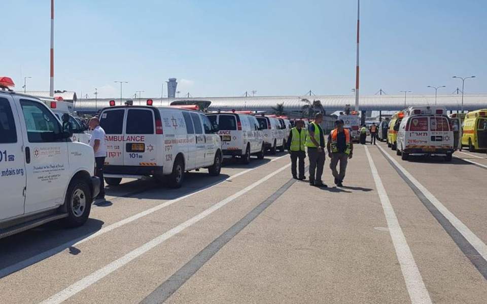 Κόκκινος συναγερμός στο αεροδρόμιο του Τελ Αβίβ – Αεροπλάνο προσγειώθηκε χωρίς λάστιχα (vid)