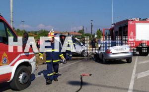 Τροχαίο δυστύχημα στον Πύργο: Μία νεκρή και τρεις τραυματίες (pic)