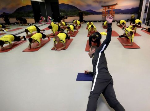 Οι παίκτες του Άρη στο γυμναστήριο (pics)