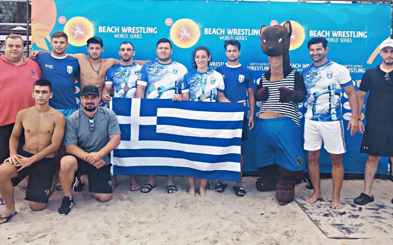 Δύο μετάλλια η Ελλάδα στο Παγκόσμιο πρωτάθλημα Πάλης στην Αμμο