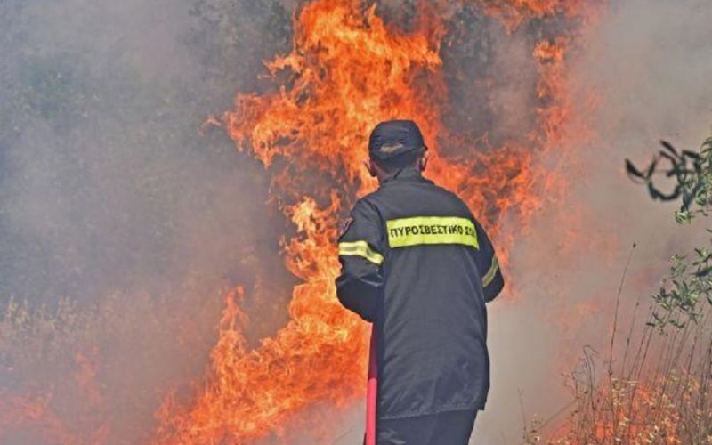 Φωτιά και στον Άγιο Ανδρέα Ζούμπερι