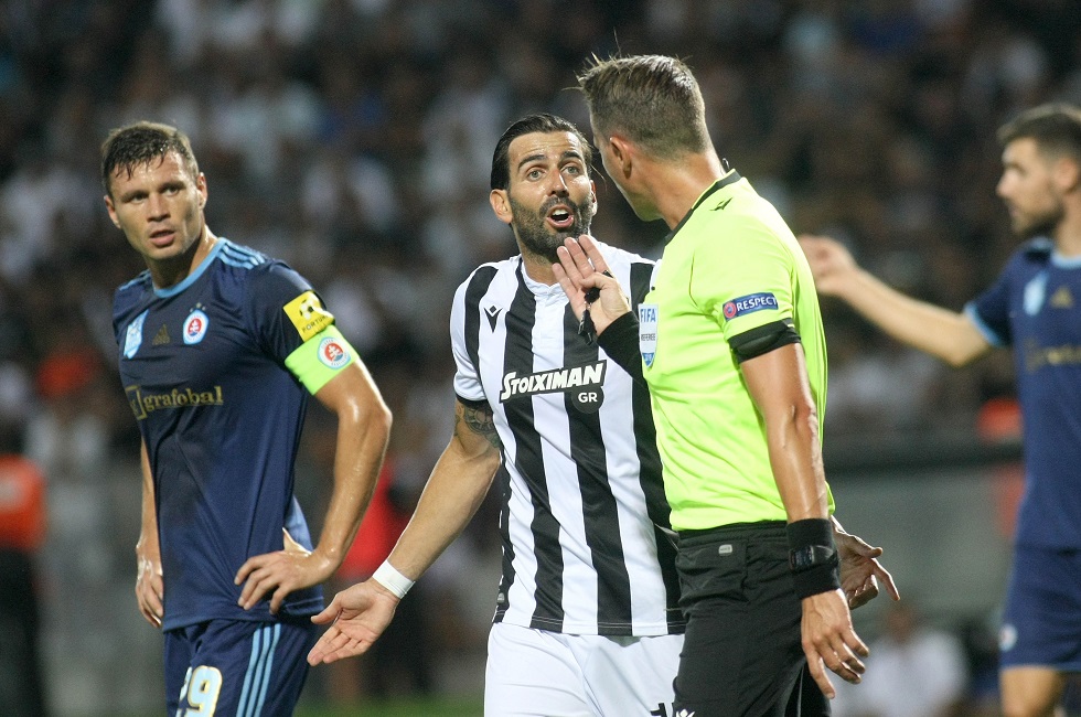 ΠΑΟΚ: «Δεν δίνει το πέναλτι ο διαιτητής» (pic)