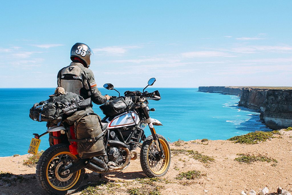 Ρεκόρ απόστασης από την Ducati Scrambler Desert Sled