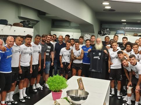 Αγιασμός στον ΠΑΟΚ (pics)