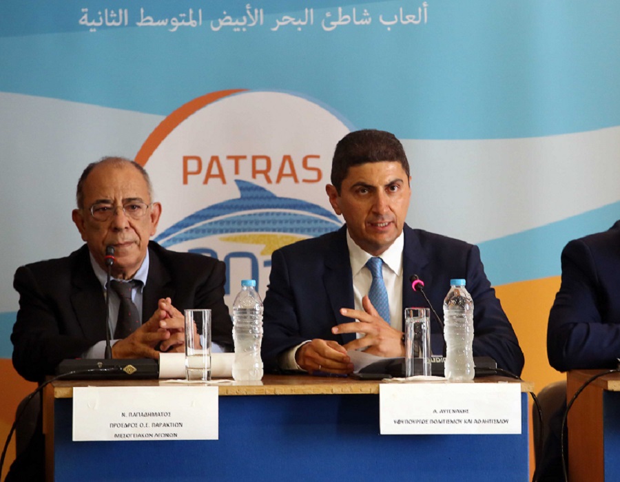 Αυγενάκης: «Εθνικό στοίχημα η επιτυχία των Παράκτιων Μεσογειακών Αγώνων»