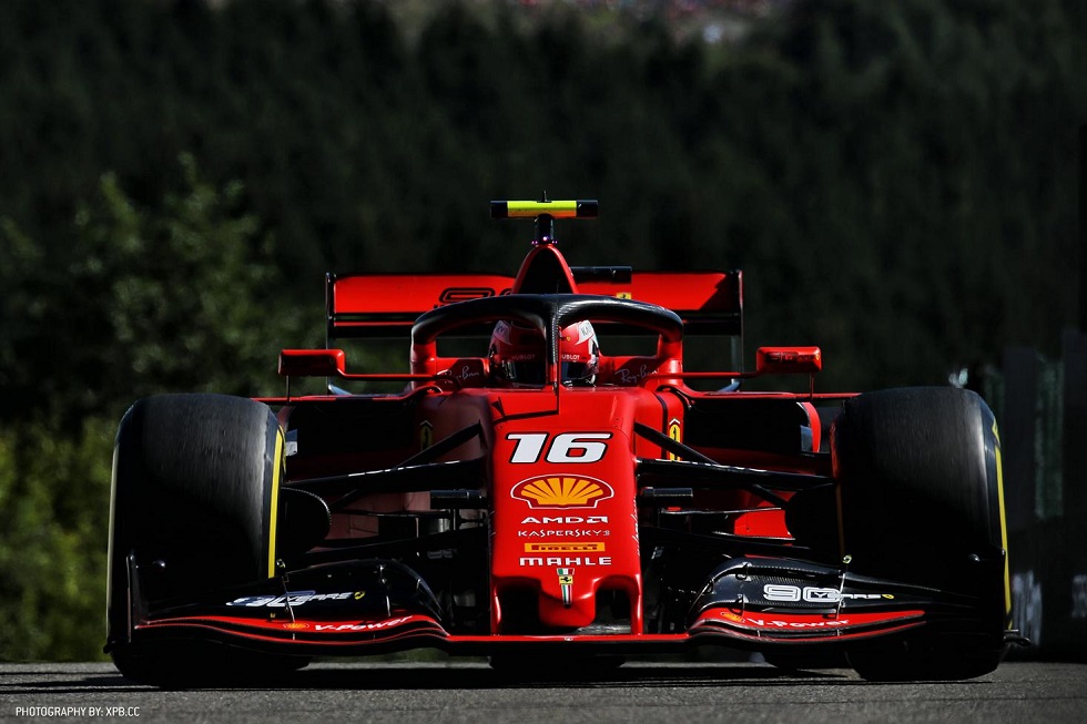 Ασταμάτητες οι Ferrari στο Βέλγιο: Pole position ο Λεκλέρκ, 2ος ο Φέτελ!