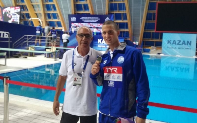 Κολύμβηση: Χάλκινος με πανελλήνιο ρεκόρ στο Παγκόσμιο Εφήβων ο Παπαστάμος