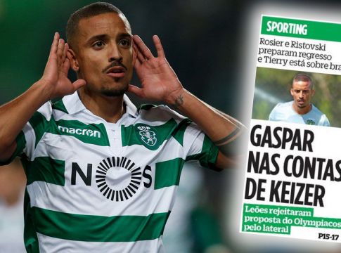 O Jogo: «Κρούση Ολυμπιακού για Μπρούνο Γκασπάρ»