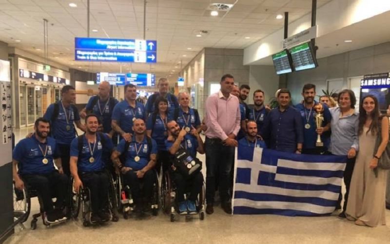 Ο Λ. Αυγενάκης υποδέχθηκε την πρωταθλήτρια Εθνική ομάδα μπάσκετ με Αμαξίδιο