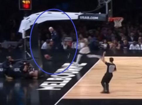 Ο Πόποβιτς κυνηγούσε την μπάλα εκτός παρκέ (vid)