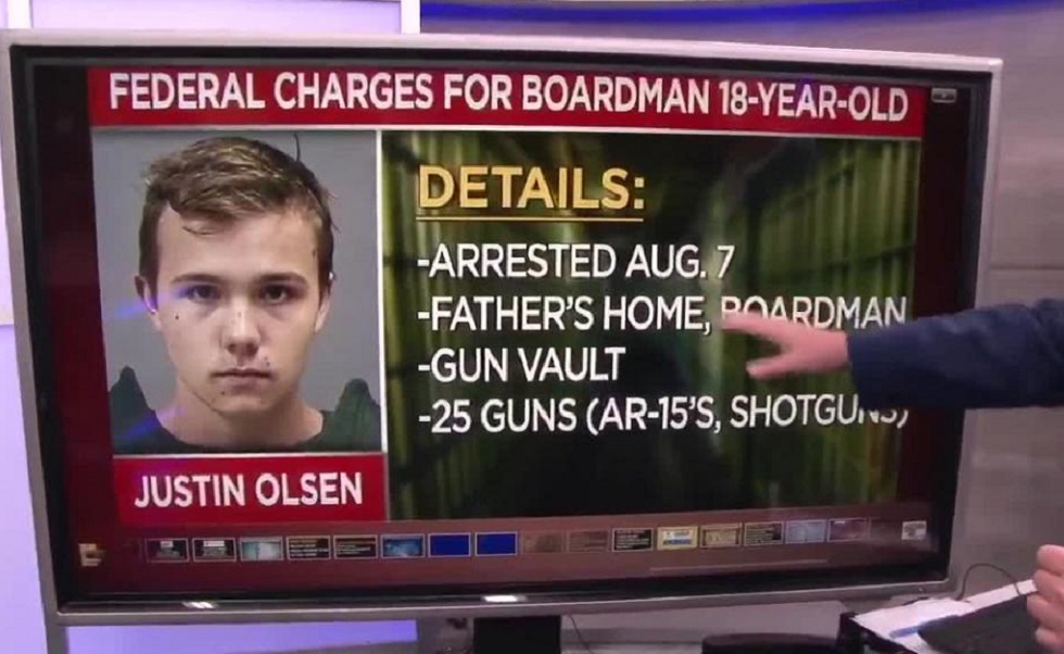 ΗΠΑ: 18χρονος είχε σπίτι του 25 όπλα και 10.000 σφαίρες
