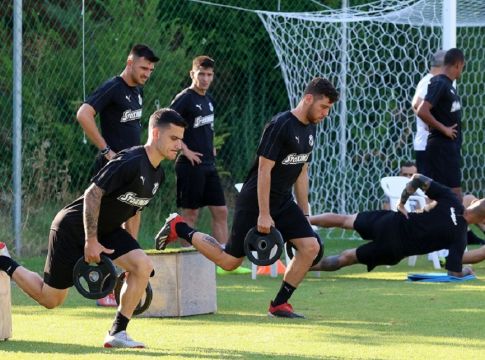 Χωρίς Κοροβέση και Φελίπε Σόουζα η προπόνηση του ΟΦΗ