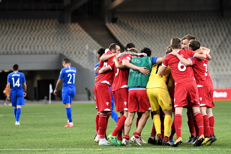 Κατάντια: Το γκολ του Λιχτενστάιν για το 1-1 (vid)