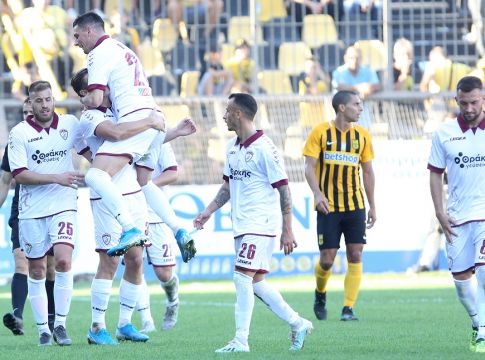«Χαμός» στο Αρης – ΑΕΛ: Από 2-0 σε 2-2! (vids)