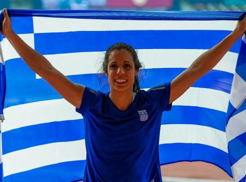 Στεφανίδη: «Χαρούμενη για το μετάλλιο στον καλύτερο αγώνα που έγινε ποτέ»